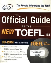The Official Guide To The New Toefl IBT