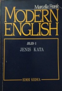 Modern English Jilid I : Jenis Kata
