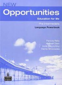 New Opportunities Education For Life Pre-Intermediate : Language Powerbook